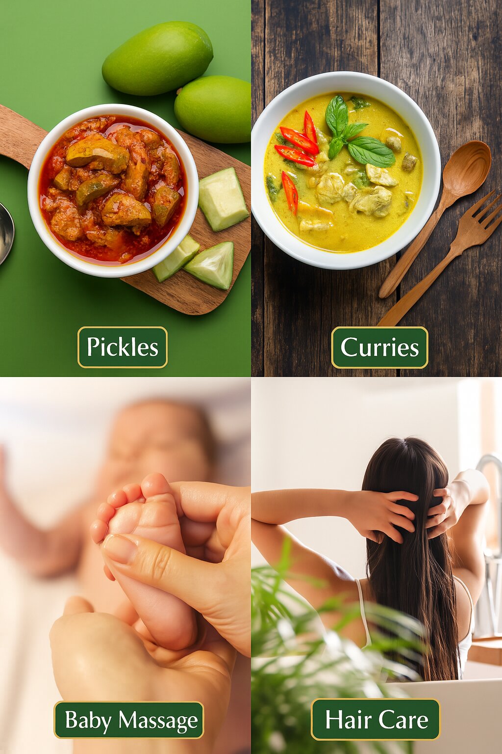 Cold Pressed Mustard Oil, Organic, Pure and Natural